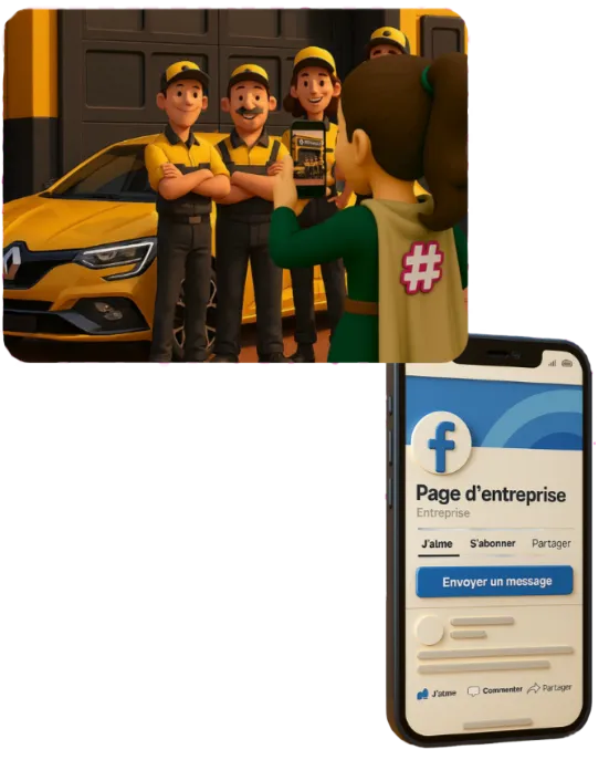 Agence communication réseaux sociaux Angoulême, Cognac, Charente.